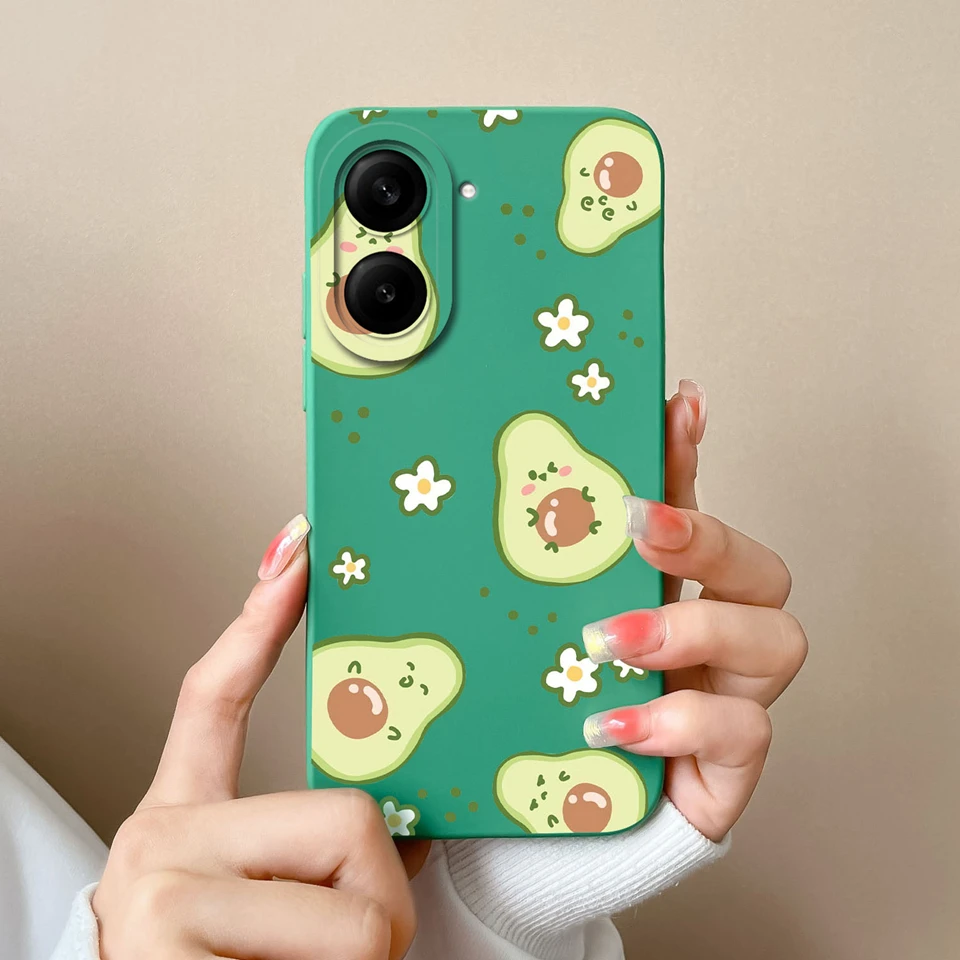 Colorful Flower Snow Mountain Anti-Fingerprint Durable Bumper Case
