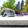 Lunette moto de sports de plein air, lunettes de soleil d'équitation de motocross rétro