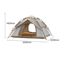 Portable Outdoor Self-driving Tent Automatic Quick-opening Tent Rainproof for Travel Camping Fishing Hiking Sunshine Shelter 2