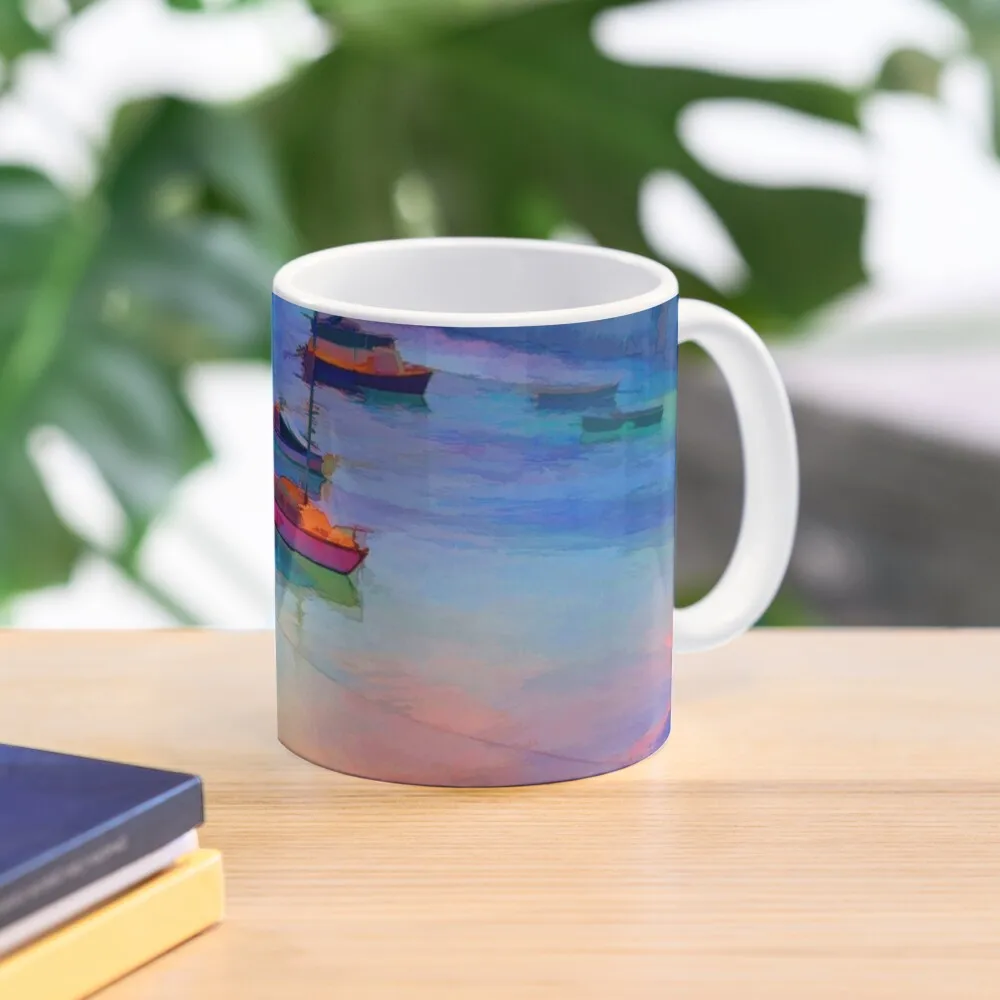 

Mousehole Harbor, Cornwall - UK Coffee Mug Thermal For Beautiful Teas Mug