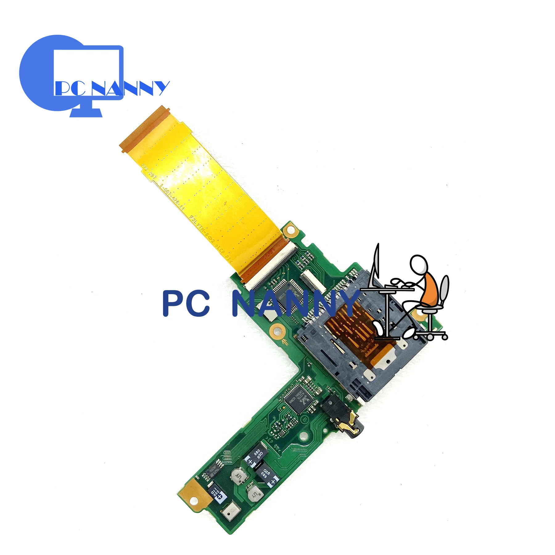 

PCNANNY для Sony VAIO SVD11 SVD112 SVD1121C5EB Series SD Card Reader Board LAN Port Board 1-887-419-11