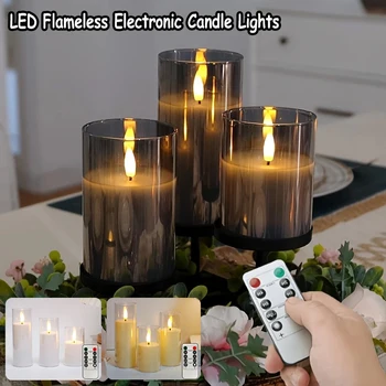 LED Flameless Flickering Candle 1