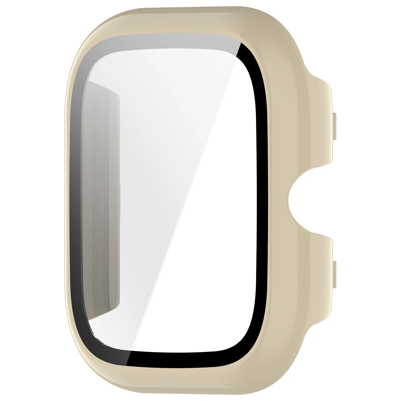 Premium Tempered Glass Screen Protector with Case Cover - Universal Smartwatch Accessory
