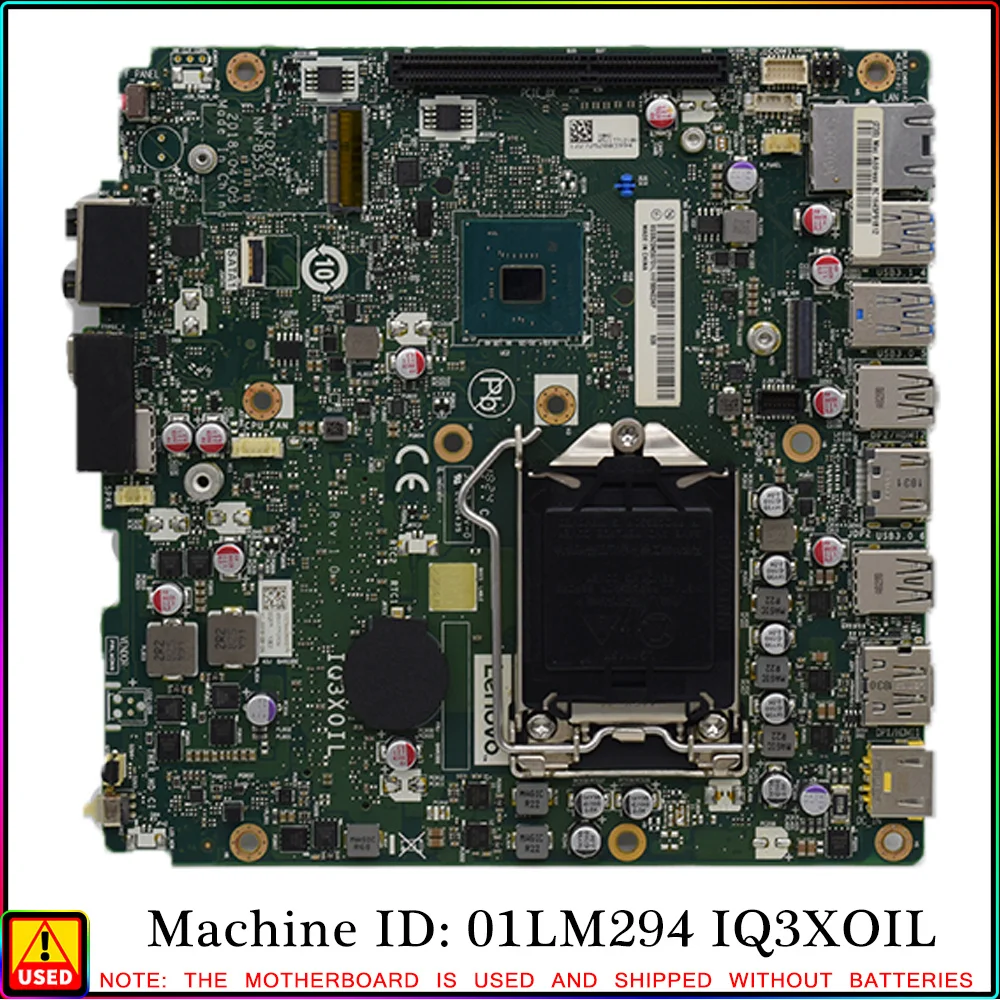 

100% рабочий тест для 01LM294 для материнской платы LENOVO ThinkCentre M720Q 01LM294 IQ3XOIL