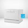 Danby DDW621WDB Countertop Dishwasher with 6 Place Settings, 6 Wash Cycles and Silverware Basket, Energy Star-Rated 4