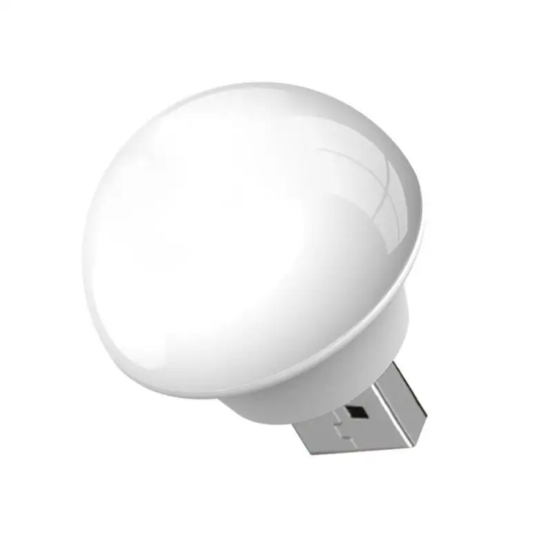 Charging USB Book Lights Round Reading Eye Protection Lamp 50-1PCS USB Night Light Mini LED Night Light Plug Lamp Power Bank led light night light book light mini night light mini led light