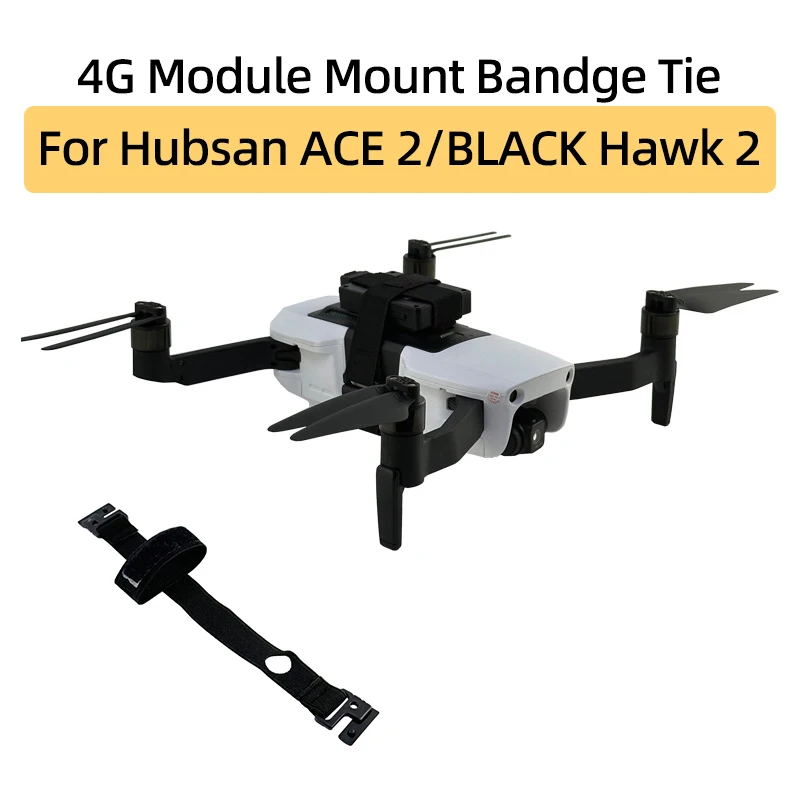 Per Hubsan Ace 2/Ace Se/Pro Raffinato/Black Hawk 2 Drone 4G Modulo Montaggio Fisso Bandge Tie Accessori