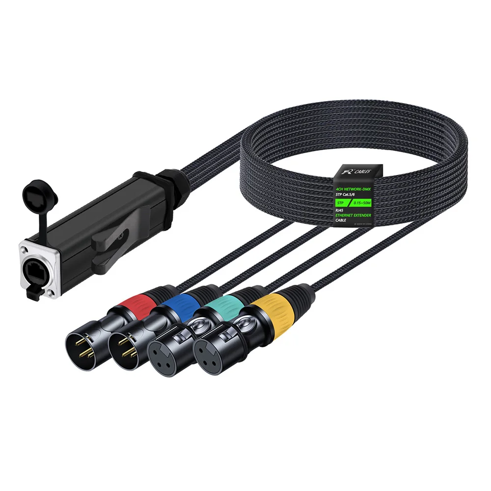 CLASSIC PRO ( クラシックプロ ) BDF104L マルチケーブルボックス | サウンドハウス 複数のチャンネル XLR サウンド ポート  エキスパンダー シールド付き RJ45 インターネット ケーブル アルミニウム スタジオ