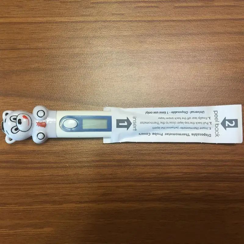 100PCS Digital Thermometer Probe Covers Disposable Protector for Health Center 3
