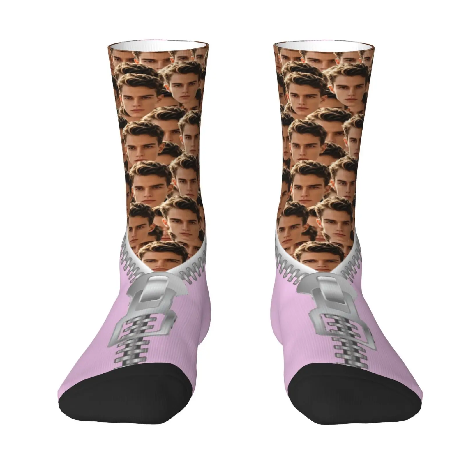 Personalized Photo Face Socks – Unique Crazy Funny Gift for Holidays and Special Occasions