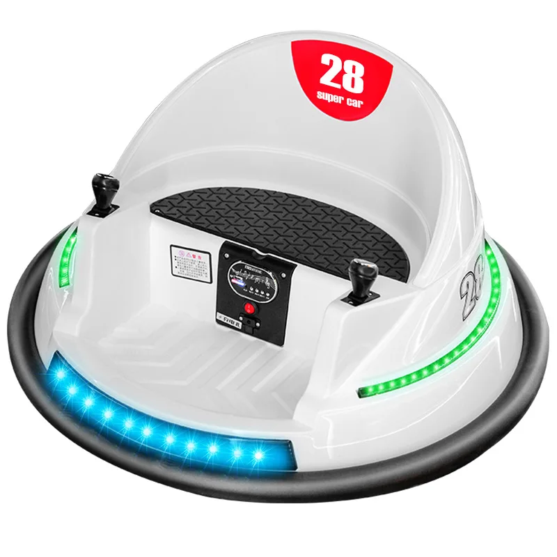 Children Bumper Car Cycling Outdoor New Wear-resistant Square Commercial Amusement Park Equipment Go Kart Racing Car Luminous Children's Bumper Car children bumper car