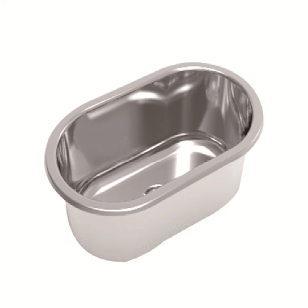 

Stainless Steel Sink 340*200*130mm RV Caravan Camper Boat Motohome GR-514B