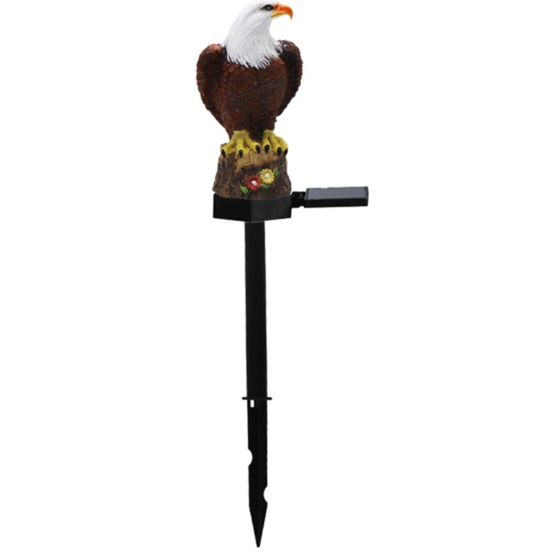 

Solar Eagle LED Lawn Light Outdoor Garden Villa Decoration Landscape Light LED Eagle Ground Plug Light CNIM Hot