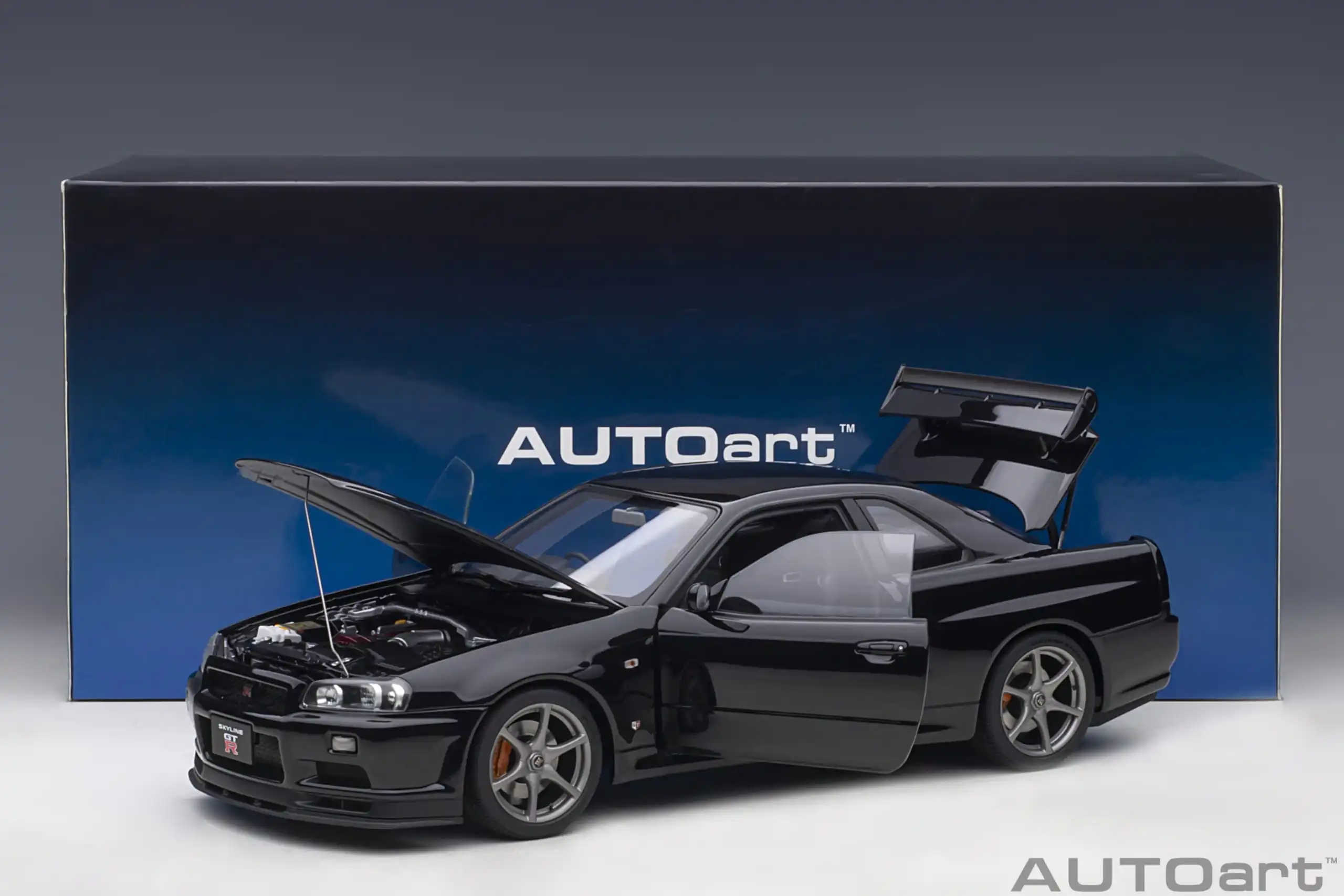 AUTOart 1:18 Nissan R34 NISMO GT-R модель автомобиля | AliExpress