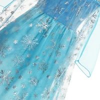 Girls Snow Queen Elsa Kids Costumes for Girl 2025 Carnival Party Prom Gown Robe-Playing Children Clothing Frozen Princess Dress 5