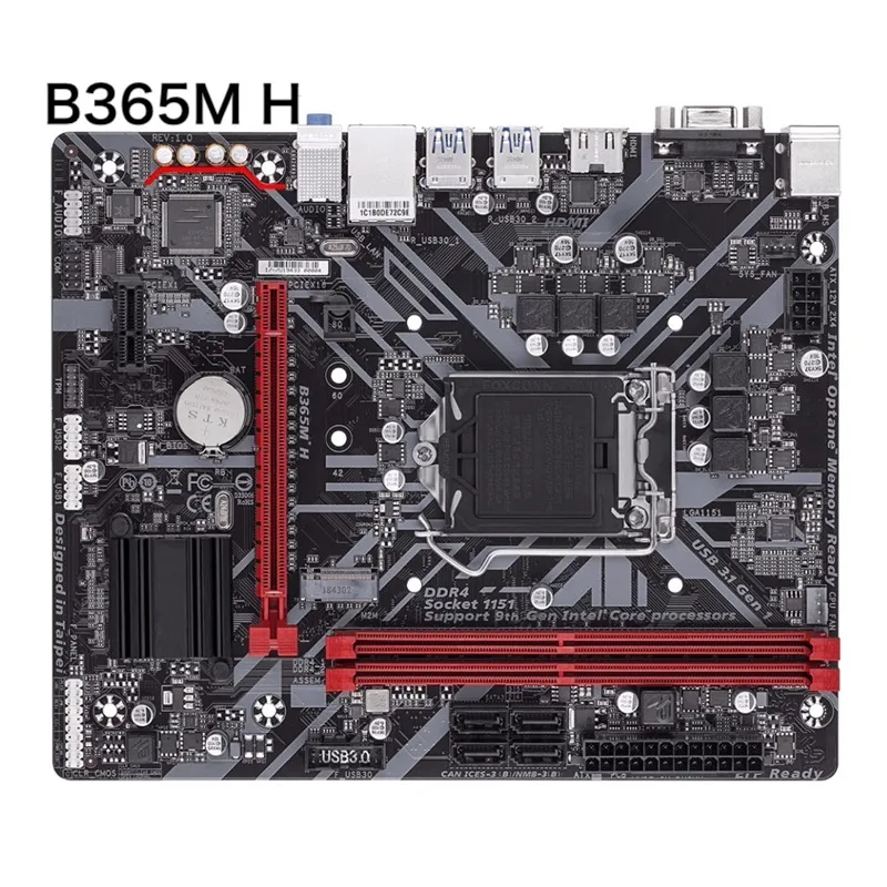 

Материнская плата для Gigabyte B365M H LGA 1151 DDR4