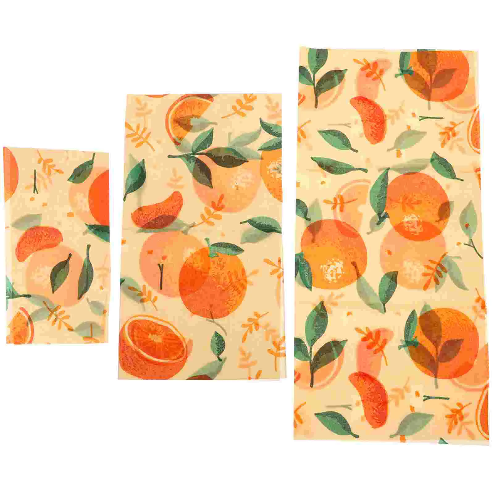 

3 Sheets Beeswax Packing Paper Fresh-keeping Food Cloths Simple Wraps Cotton Preservation