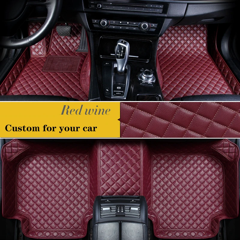 Car Floor Mat For Hyundai Tucson 2019 2022 Kona Coupe Ioniq I30 Ix35