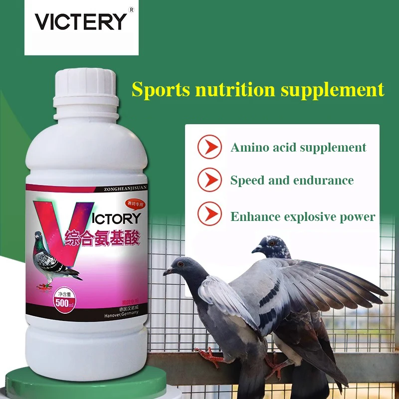 

Racing Pigeon Comprehensive Amino Acid 500ml Carrier Pigeon Supplement To Enhance Physical Fitness Relieve Fatigue and Strengthe