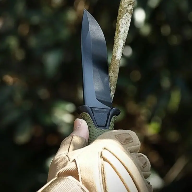 Stainless Steel Outdoor Survival Knife Fixed Blade Knife Military Training High Quality Camping Tactical Pocket EDC Tool Knives 3
