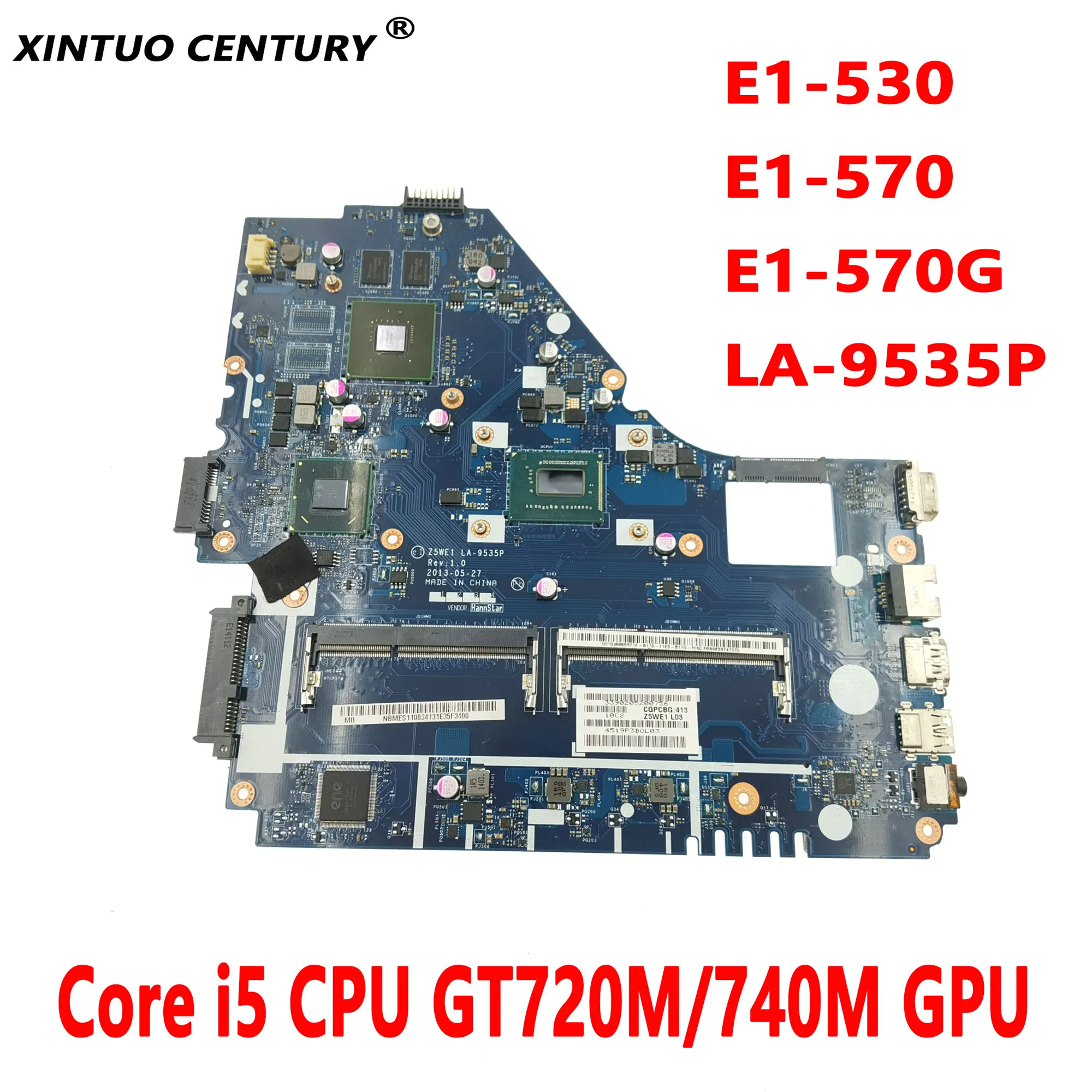 

NBMEP11003 Z5WE1 телефон для ACER LA-9535P E1-530 E1-570 материнская плата для ноутбука, оснащенная процессором Core i5 GT720M/740M GPU 100% Test