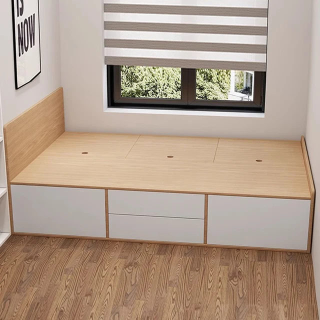 편안하고 기능적이며 저렴한 침실용 더블 서랍 보관 침대
