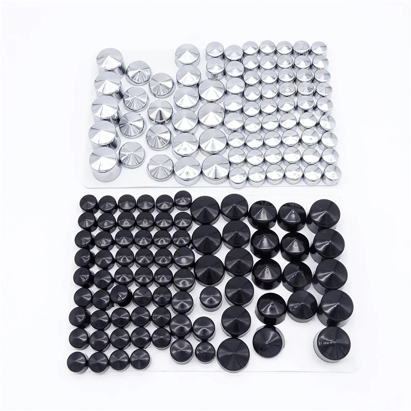 chrome bolt caps harley davidson