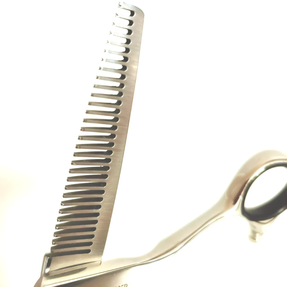 새로운 바버 2 in 1 플랫 톱니 가위 9CR18 헤어 가위 세트 WMARK NG-PS005 전문가용 헤어 가위