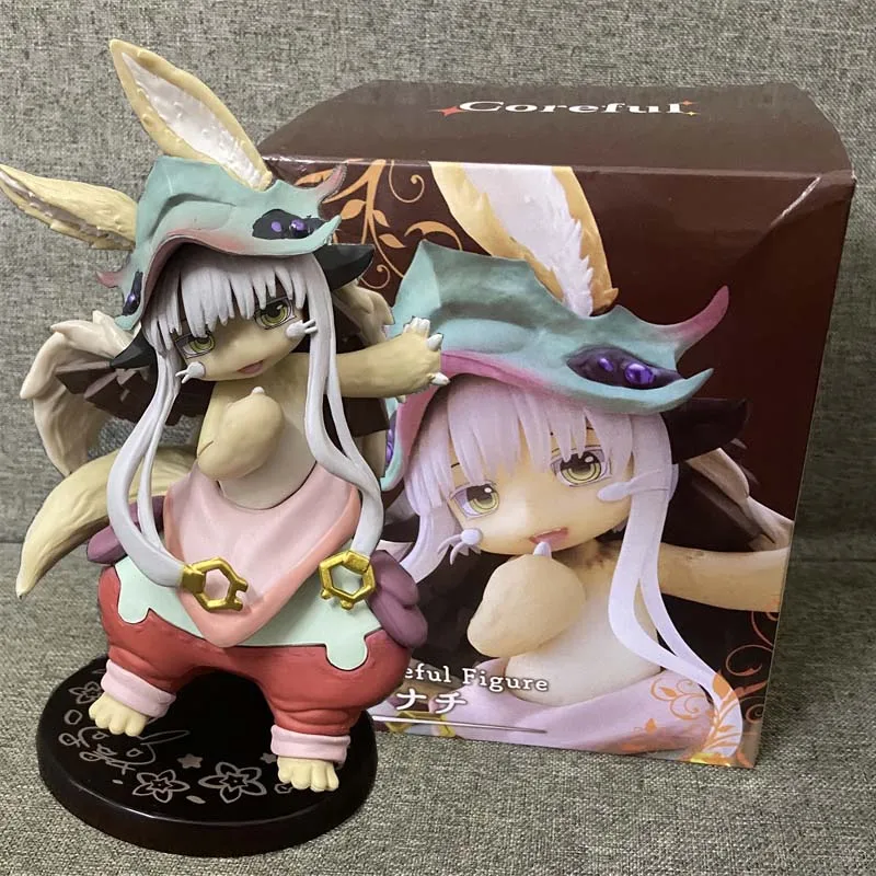 Anime Coreful Made in Abyss Nanachi figurka śliczne zabawki TAITO zgubna złota kraina wschodzącego słońca prezenty urodzinowe 15CM