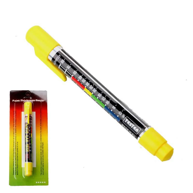 1PCS Manual tool combination Coating thickness gauge Auto paint facial mask paint thickness detection pen