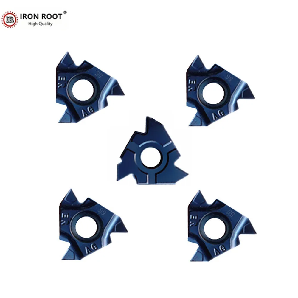 

IRON ROOT 16IRM AG55,16IRM AG60,16ERM AG55,16ERM AG60, TG1225 CNC Metal Lathe Turning Thread Carbide Insert For SER SEL SNR SNL