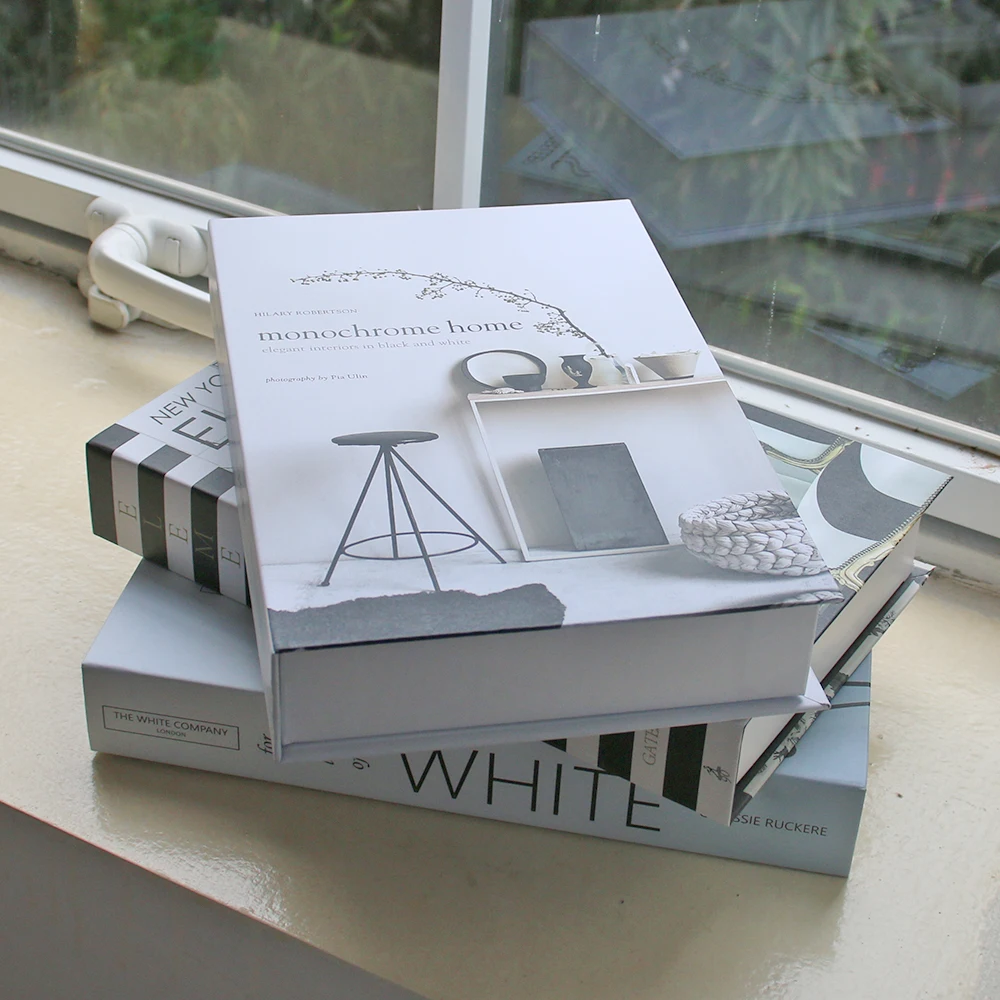 Photography Coffee Table Books Decorative Book Simulation Coffee