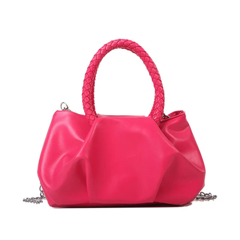 2024 New Korea Style Women Shoulder Bag Designer Small Handbags Chain Crossbody Bags Ladies Top Handle Women's Tote Bags