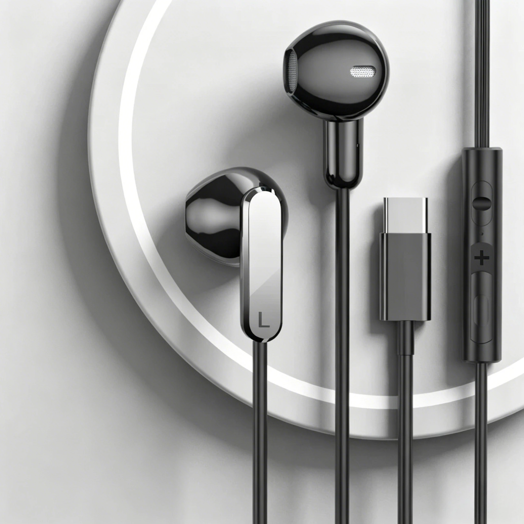 Wired Headphones With Usb-c And 3.5mm Jack Hifi Stereo Audio_voghion.com