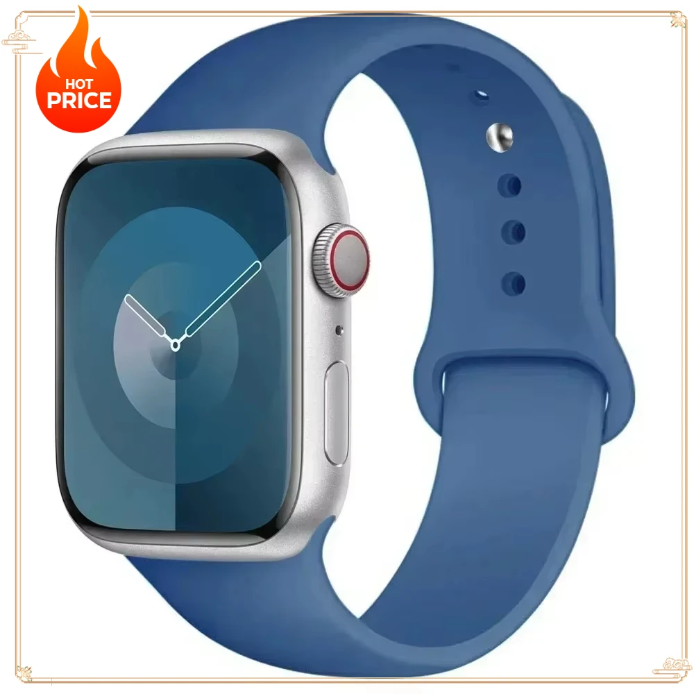 Premium Silicone Strap for Smartwatch - Versatile and Durable Design