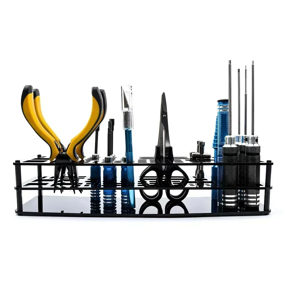 Tool Storage Rack Screwdriver Organizers Holder Hex Cross Screw Driver RC Tools Kit Hardware Toolbox for Workshop Accessories 3