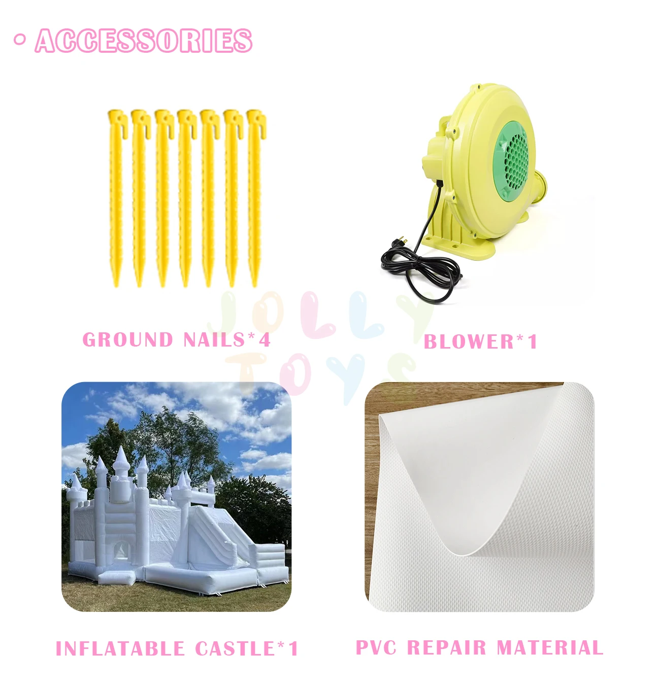 Hot Selling Indoor and Outdoor Inflatable Castle Inflatable Slide Bouncer Jumping Castle with Blower