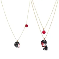 Rock Band My Chemical Romance Cosplay Necklace Music Band MCR Three Cheers Rose Unisex Choker Pendant Jewelry Accessories Props 1