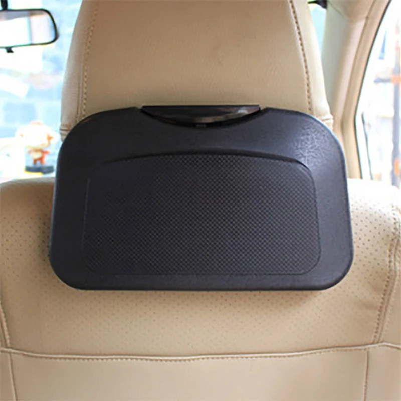 Carro Assento Traseiro Mesa Dobrável, Mesa de assento traseiro Universal, Mesa Cup Holder para Comer, Bandeja De Alimentos, Laptop, Suporte De Bebida, 15x25cm