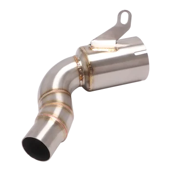 Motorcycle Exhaust Mid Link Pipe Muffler Replace Original Modified for Duke 250 390 RC390 21-22 ADV 20-22