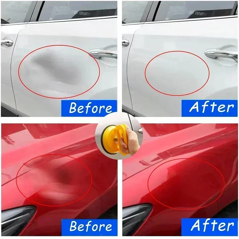 Car Suction Cup Dent Repair Artifacts Universal Heavy Duty Suction Cups Black Orange Color Car Body Paint Dent Repair Tools