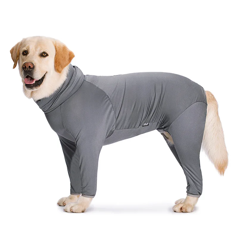 

Pet Big Dog Clothes Thin Golden Retriever Labrador Medium and Large Dog Hairproof Home Four-legged Clothing