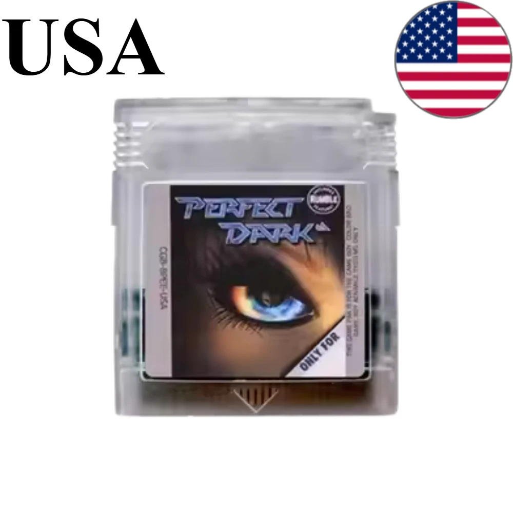 Multi-Color Shell Retro FPS Shooting Video Game Cartridge - USA Version