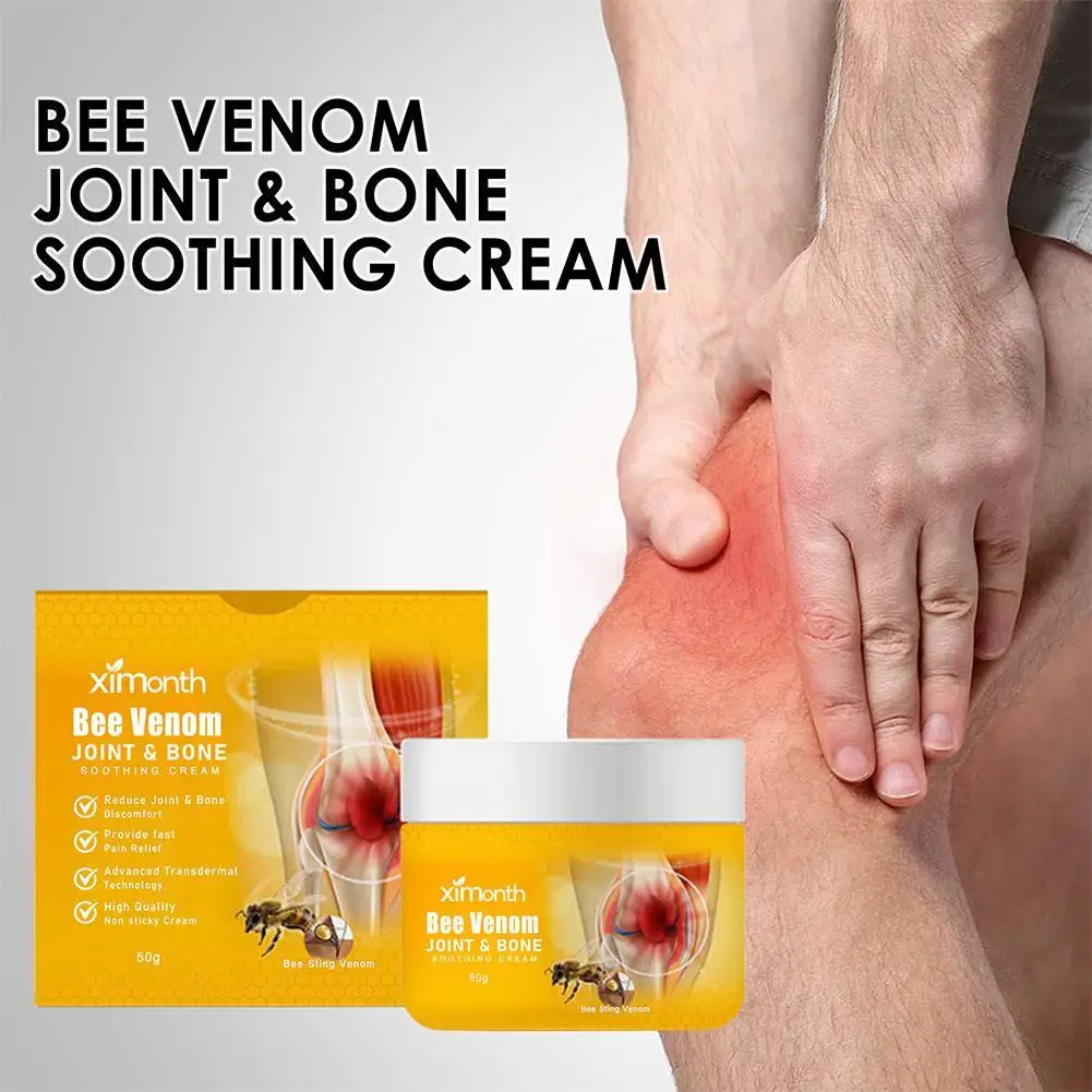 

50g Bee Venoms Joint Collagen Cream Sooth And Relief Joint Muscle Soreness And Treatment Joints Analgesic Bone Massage Cream