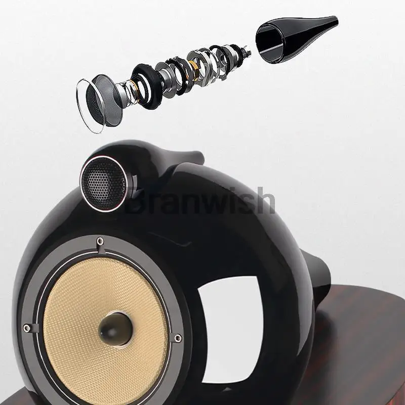8 Inch HiFi 200W Upgraded Version DM8 Speaker Three-way passive Bookshelf Speaker Home theater NPS-01 Sound Box