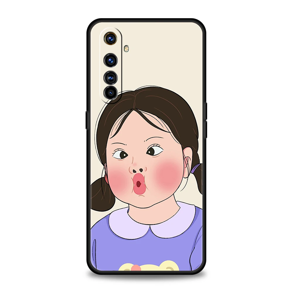 Cartoon-Themed Soft TPU Phone Case Cover