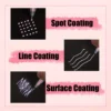 6Pcs Macaron Dispensing Pen Student Diy Hand Account Manual Quick-drying Glue Dispensing School Office Supplies Stationery 5