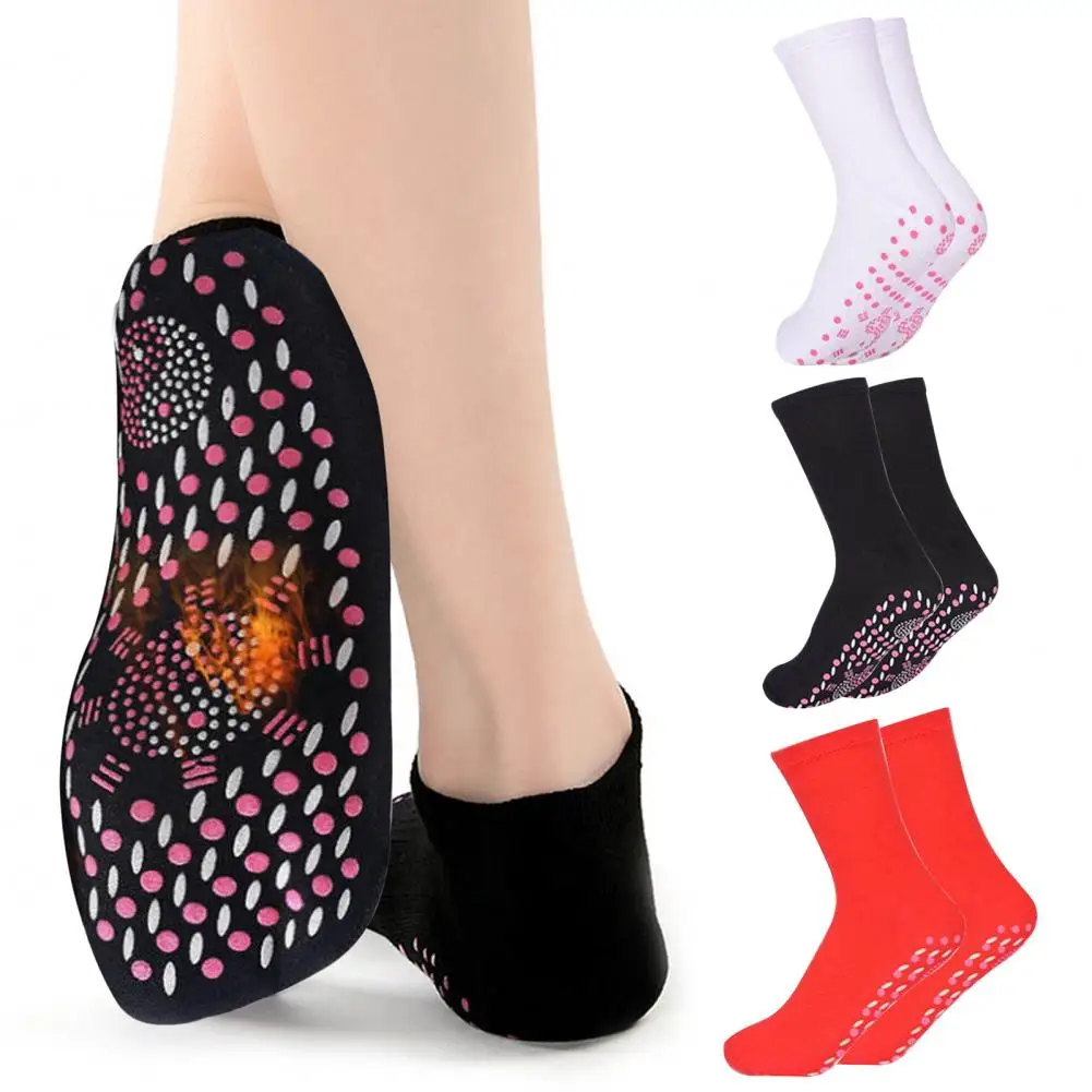 

Men Women Heated Stockings Anti-Freezing Moxibustion Health Care Wholesome Massage Stockings Temperature Lock Heated Stockings