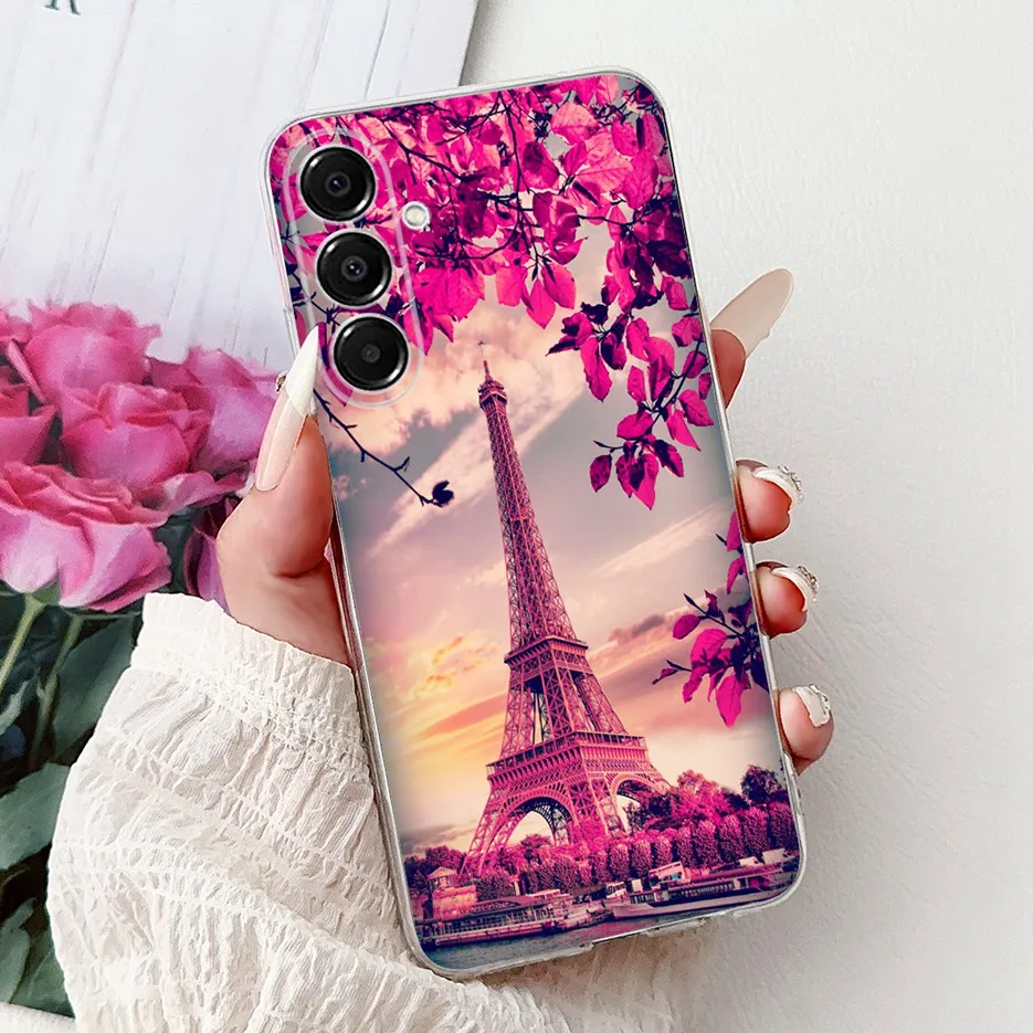 Stylish Painted Soft Silicone Case - Fashionable Protective Cover & Bumper