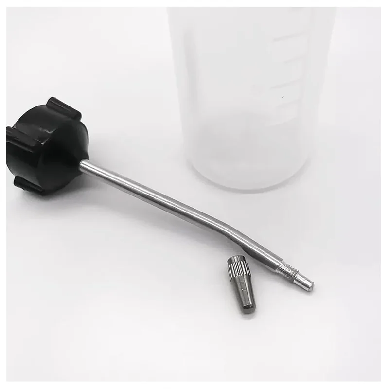 Sewing Machine Oiler, 120Ml Oil Dispenser With Long Angled Spout,Screw On Cap Extended Spout Oil Bottle 4Pcs
